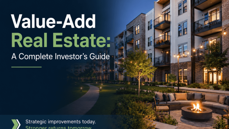 Value Add Real Estate A complete Investors Guide