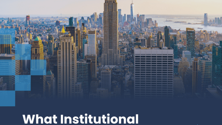 What institutional investors look for in multifamily deals
